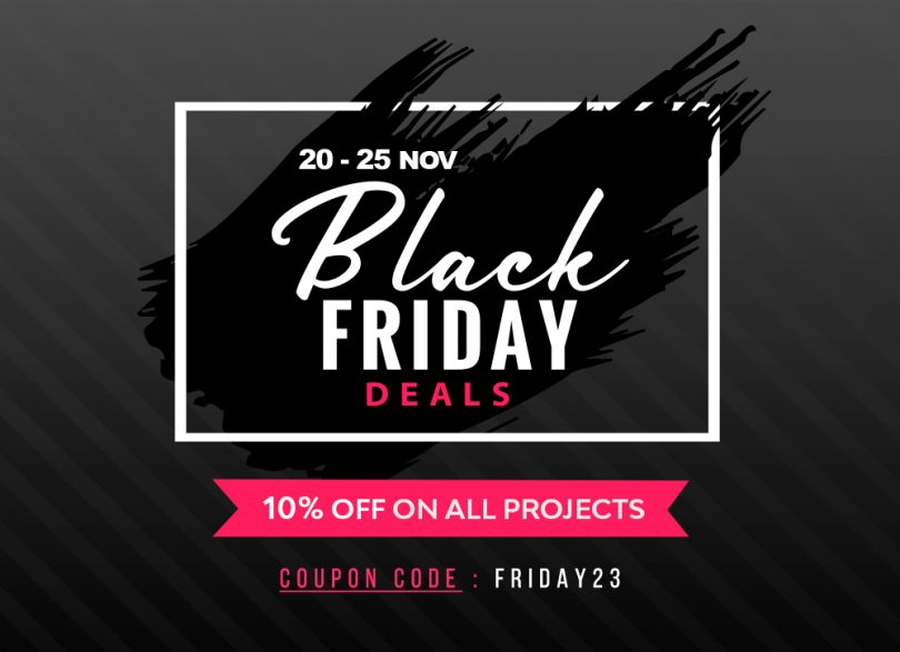 Black Friday Offer 10 Off On All Web Development Projects